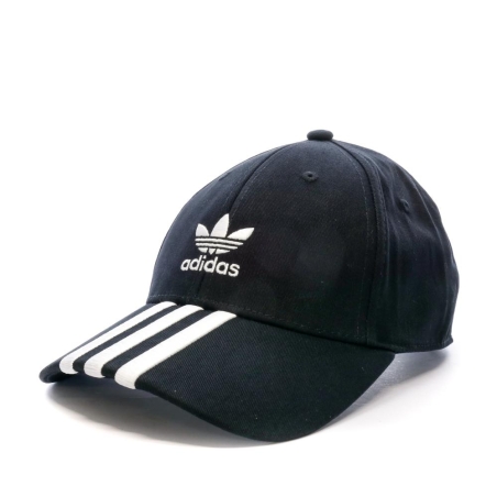 Casquette Noire/Blanc Homme Adidas Bball
