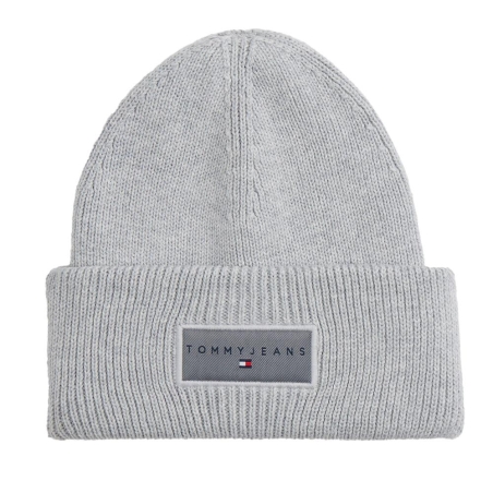 Bonnet Gris Homme Tommy Hilfiger Linear Beanie