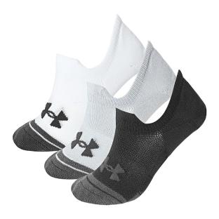 Lot de 3 Paires de Chaussettes Noir/Blanc/Gris Mixte Under Armour Ua Performance Tech 3