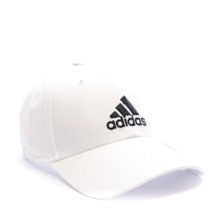 Casquette Blanche/Noire Homme Adidas Bball