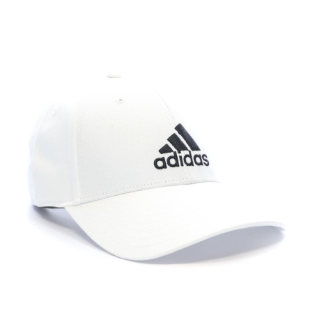 Casquette Blanche/Noire Homme Adidas Bball