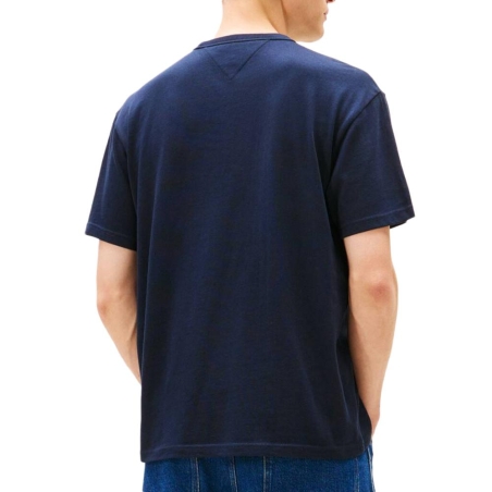 T-Shirt Marine Homme Tommy Hilfiger Linear0