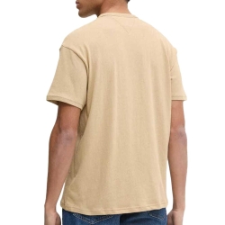 T-Shirt Beige Homme Tommy Hilfiger Linear0