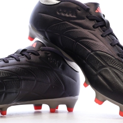 Chaussures de football Noires/Grises/Rouges Homme Adidas Copa Pure 2