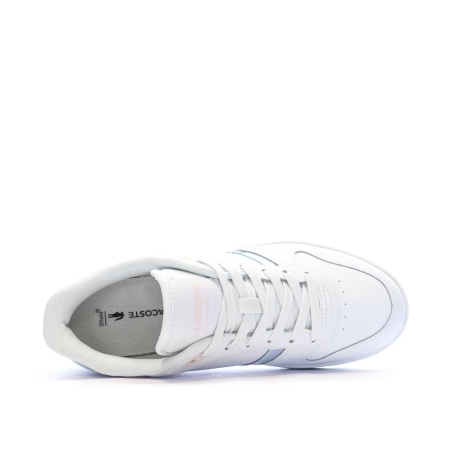 Baskets Blanches Femme Lacoste T-clip Set 224