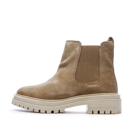 Bottines Taupe Femme Geox Iridea