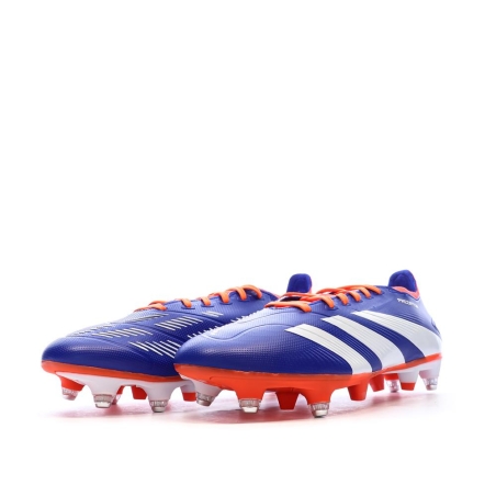 Chaussures de Foot Bleu Homme Adidas Predator League SG