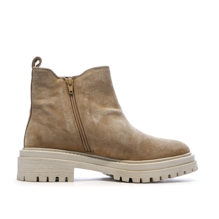 Bottines Taupe Femme Geox Iridea