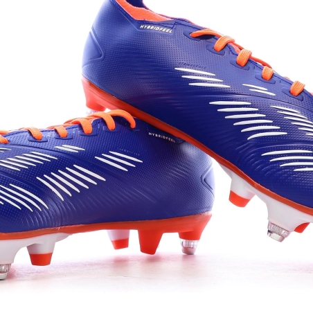 Chaussures de Foot Bleu Homme Adidas Predator League SG