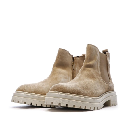 Bottines Taupe Femme Geox Iridea
