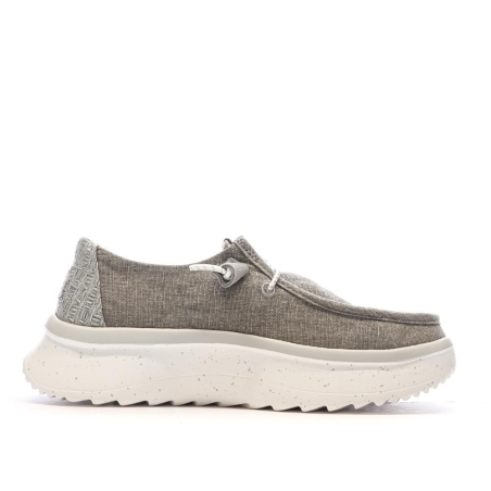 Chaussures Grises Femme Hey Dude Peak Chambra