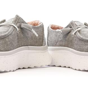 Chaussures Grises Femme Hey Dude Peak Chambra