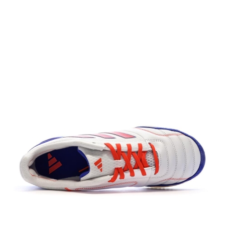 Chaussures de Futsal Blanches/Bleu Homme Adidas Sala