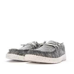 Chaussures Grises Chiné Femme Hey Dude Wendy Sox