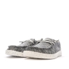 Chaussures Grises Chiné Femme Hey Dude Wendy Sox