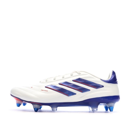 Chaussures de Foot Blanc/Bleu Homme Adidas Copa Pure 2 Elite SG