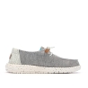 Chaussures Grise Chiné Femme Hey Dude Wendy Heathered Slub