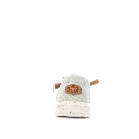 Chaussures Grise Chiné Femme Hey Dude Wendy Heathered Slub