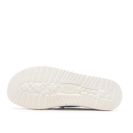 Chaussures Grise Chiné Femme Hey Dude Wendy Heathered Slub