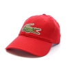 Casquette Rouge Mixte Lacoste Twill Big Croch