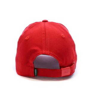 Casquette Rouge Mixte Lacoste Twill Big Croch