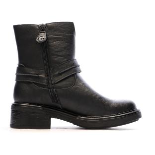 Bottines Noires Femme Chattawak CIELO