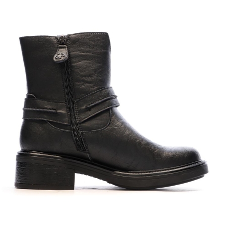 Bottines Noires Femme Chattawak CIELO