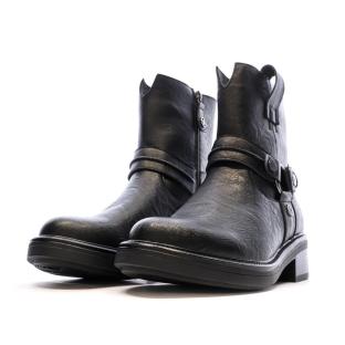 Bottines Noires Femme Chattawak CIELO