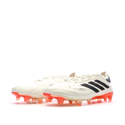 Chaussures de Foot Ecru/Orange Homme Adidas Copa Pure 2 Elite KT FG
