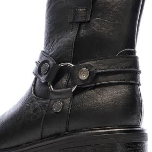 Bottines Noires Femme Chattawak CIELO