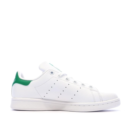 Stan Smith Blanc/Vert Mixte Adidas