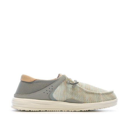 Chaussures Grises Bleutés Femme Hey Dude Wendy
