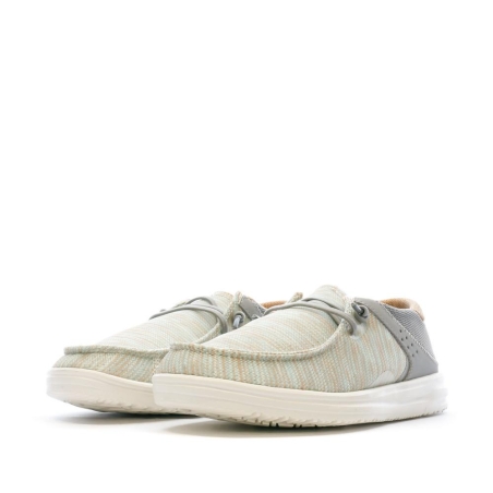 Chaussures Grises Bleutés Femme Hey Dude Wendy