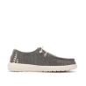 Chaussures Grises/Roses Femme Hey Dude Wendy Boho