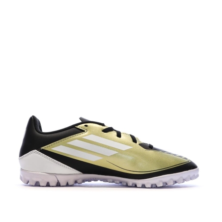 Chaussures de Foot Doré/Noir Homme Adidas F50 Club TF Messi