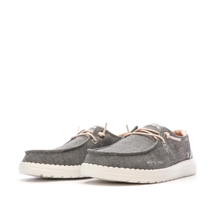 Chaussures Grises/Roses Femme Hey Dude Wendy Boho