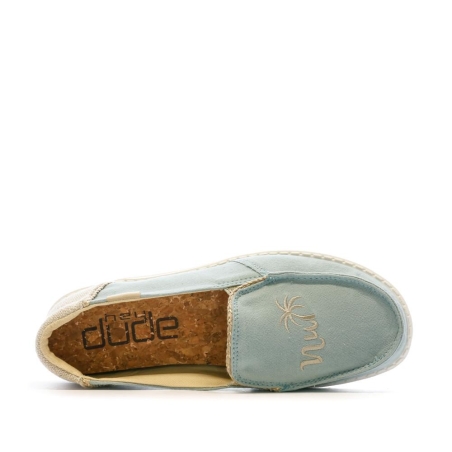 Chaussures Bleu Femme Hey Dude Lena