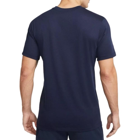 T-shirt Marine Homme Nike M Nk Pro