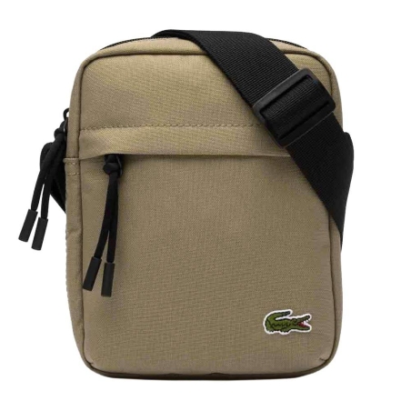 Sacoche Taupe Homme Lacoste Hold