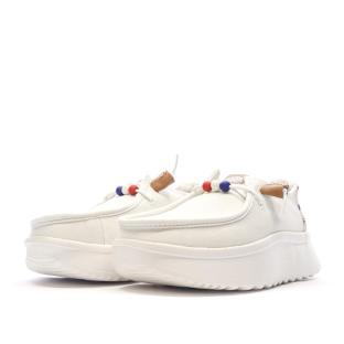 Chaussures Blanches Femme Hey Dude Wally Sport Mesh