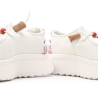 Chaussures Blanches Femme Hey Dude Wally Sport Mesh