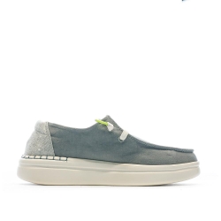 Chaussures Gris/Bleu Femme Hey Dude Wendy Rise