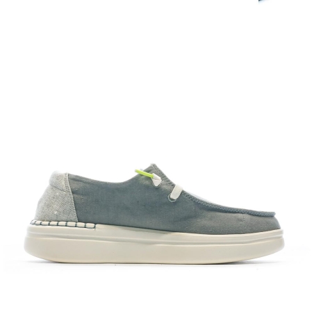 Chaussures Gris/Bleu Femme Hey Dude Wendy Rise