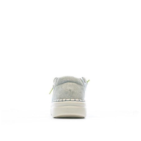 Chaussures Gris/Bleu Femme Hey Dude Wendy Rise