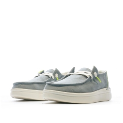 Chaussures Gris/Bleu Femme Hey Dude Wendy Rise