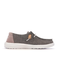 Chaussures Gris Chiné Femme Hey Dude Wendy Stretch