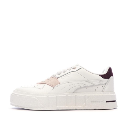 Baskets Blanches Fille/Femme Puma Cali Court Match