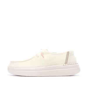 Chaussures Blanches Femme Hey Dude Wendy Rise