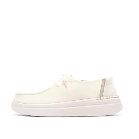 Chaussures Blanches Femme Hey Dude Wendy Rise