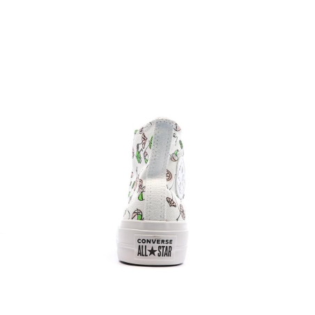 Baskets Blanches/Noires Femme Converse Lemonade